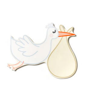 Happy Everything Flying Stork Big Attachment