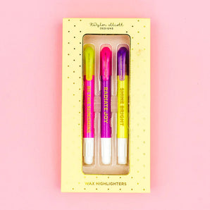 Shine Bright Wax Highlighter Set