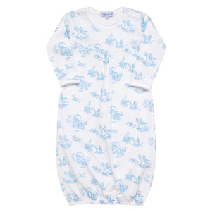 Toile Baby Gown