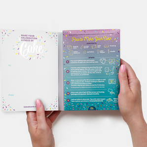 Insta Cake Birthday Card Kit