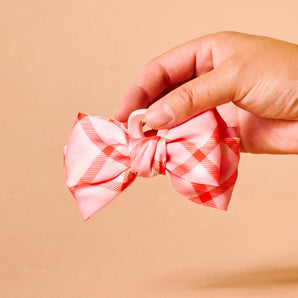 Mini Satin Bow Clip