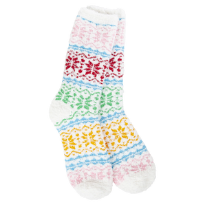 Winter Shimmer Crew Sock