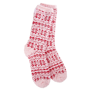 Winter Shimmer Crew Sock