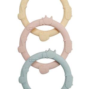 Wild Teething Ring Set