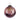 Pink Blush Gold Marble Ball Ornament