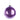 Lavender Glitter Ball Ornament