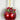 Red Glitter Ball Ornament