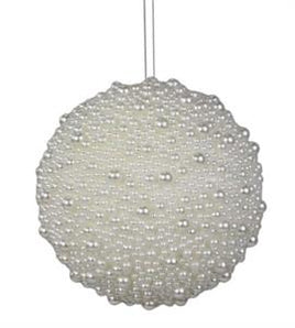 Large Pearl Ball Ornament