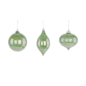 Large Beaded Glass Ornament