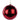 Red Disco Ball Ornament