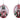 Oval Glass Nutcracker Ornament