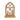 Wooden Nativity with Gold Star
