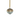 White & Gold Onion Ornament