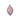 Pink Bead Tear Drop Ornament