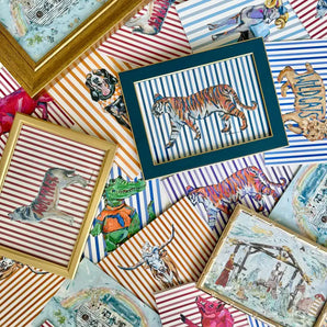 Golden Eagle Framable Card