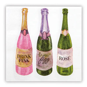 Champagne Wedding Paper Napkins