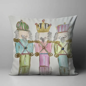 Pastel Nutcracker Pillow