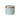 Small Round Mint Enameled Metal Box