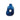 Blue Glass Abstract Vase