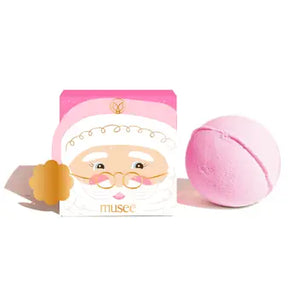 Musee Pink Santa Boxed Bath Balm