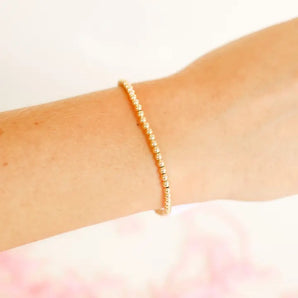 Gold Beaded Bracelet