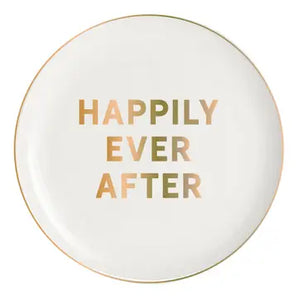 Ceramic Happily Ever After Trinket Tray