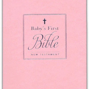 Pink Baby's First Bible