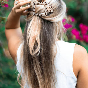 Teleties Large Flat Square Hair Clip