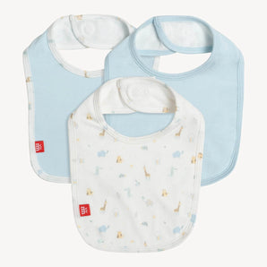 Magnetic Me Blue Little Bitty Pretty Bib