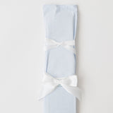 Blue Seersucker with White Ribbon Cake Knife - Birthday cake knife