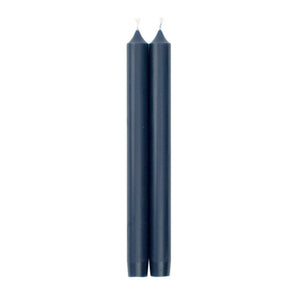 Straight Taper 10" Candles in Marine Blue