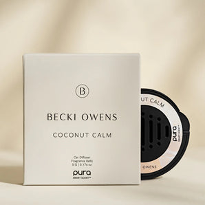 Becki Owens Coconut Calm Pura Car Refill