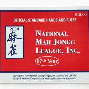 2024 National Mahjong Playing Cards