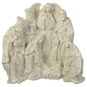 Cream and Gold Nativity