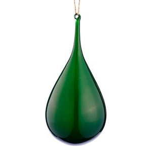 Glass Teardrop Ornament