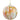 Orange Mix Drip Ball Ornament