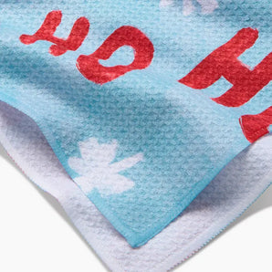 Merry Santa Claus Tea Towel