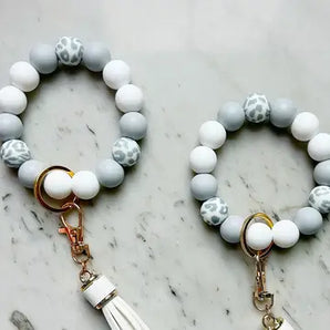Subtle Party Animal Wristband Keychain