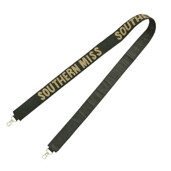 University of Southern Mississippi beaded purse strap- new shops with tag!