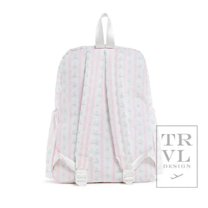 Ribbon Floral Pink Backpack