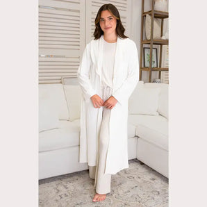 Classic Soft White Harbin Robe