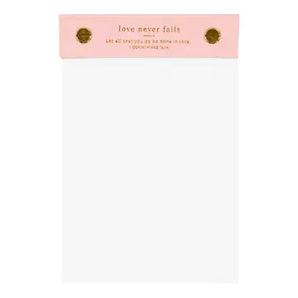 Love Never Fails Desktop Notepad