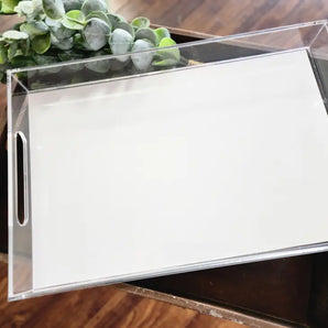 Clear Acrylic Tray for Interchangeable Artwork