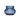 Blue Glass Hobnail Candle Holder/Vase