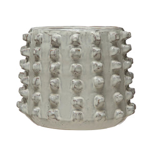 Stoneware Sculptural Planter