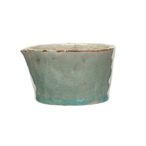 Aqua Stoneware Measuring Cups