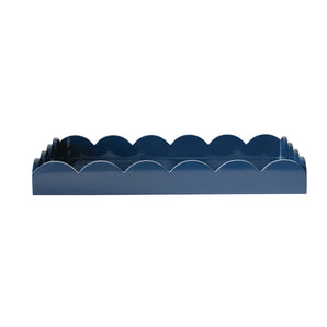 Navy Rectangular Tray