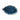 Blue Stoneware Leaf Shaped Plate
