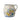 Decorative Terracotta Pitcher with Flowers