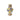 Check Pattern Stoneware Vase